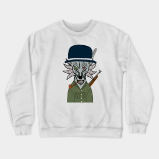 BussyWolves Hunter wolf Crewneck Sweatshirt